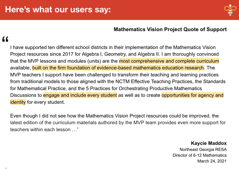 Introducing Open Up Resources High School Math Curriculum